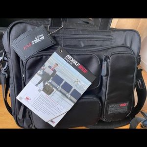 NWT MobileEdge Black laptop briefcase 16” laptop